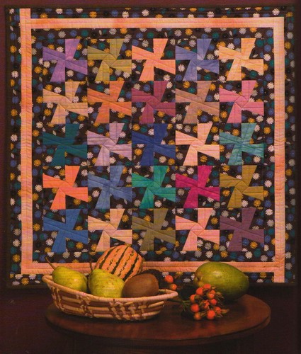 Pinwheel Party 12 lustige & einzigartige Quilts dynamische Projekte Quilten Musterbuch neu - Bild 3 von 11
