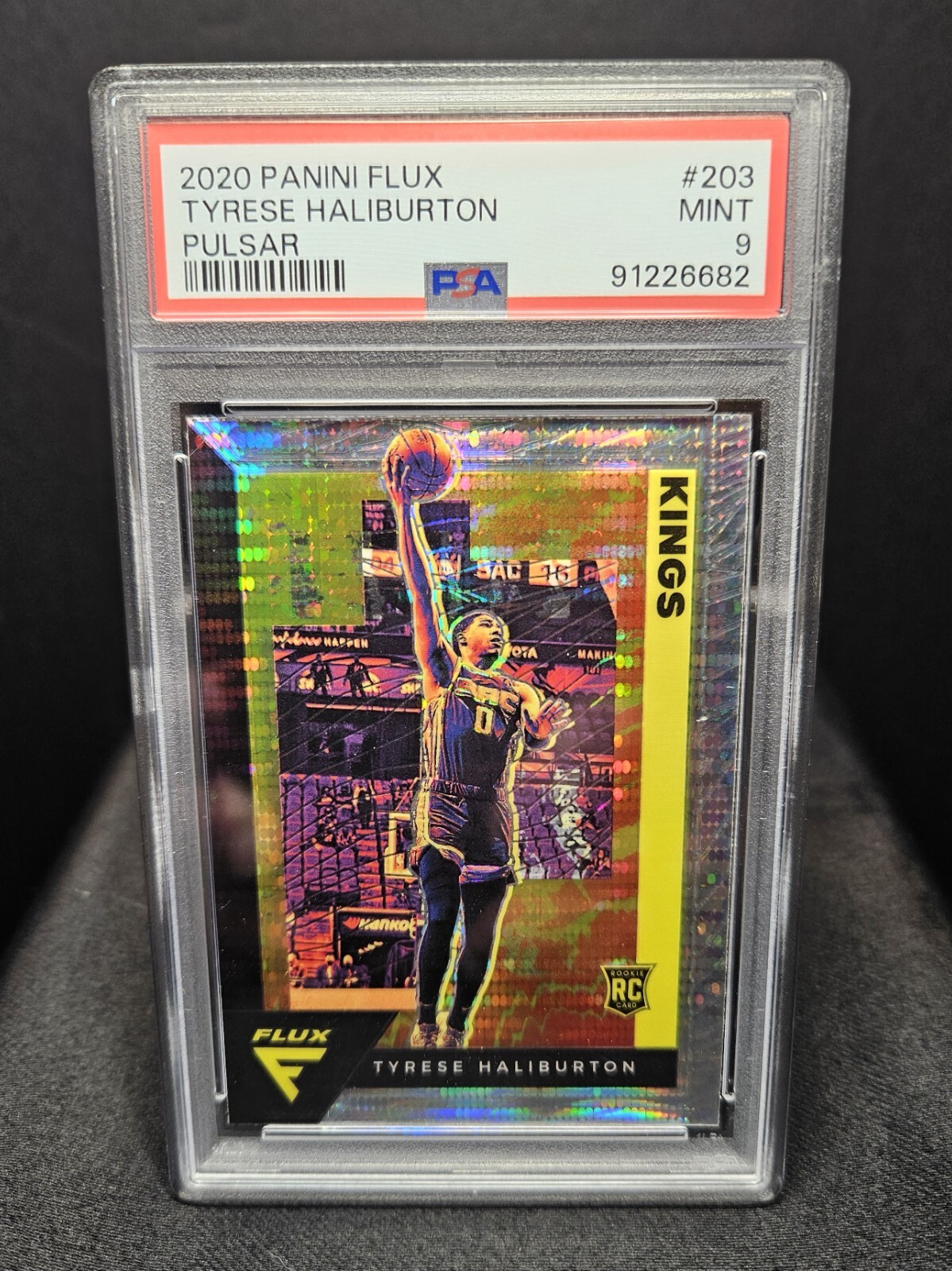 Tyrese Haliburton RC Pulsar Prizm PSA 9 Panini Flux 2020 Variant MINT Rookie