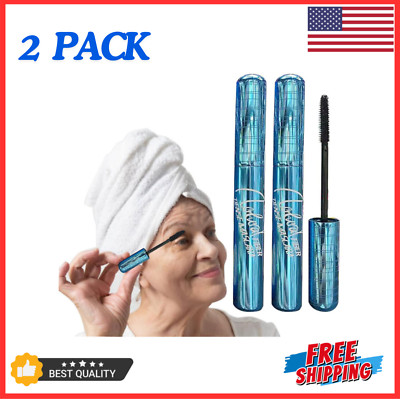 Prime Lash Mascara for Seniors & Older Women | Waterproof, Black Thinning Lashes