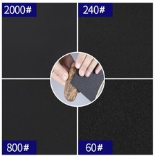 WET AND DRY PAPER (220mm x 280mm) Sand Paper 60 - 2000 GRIT Silicon Carbide