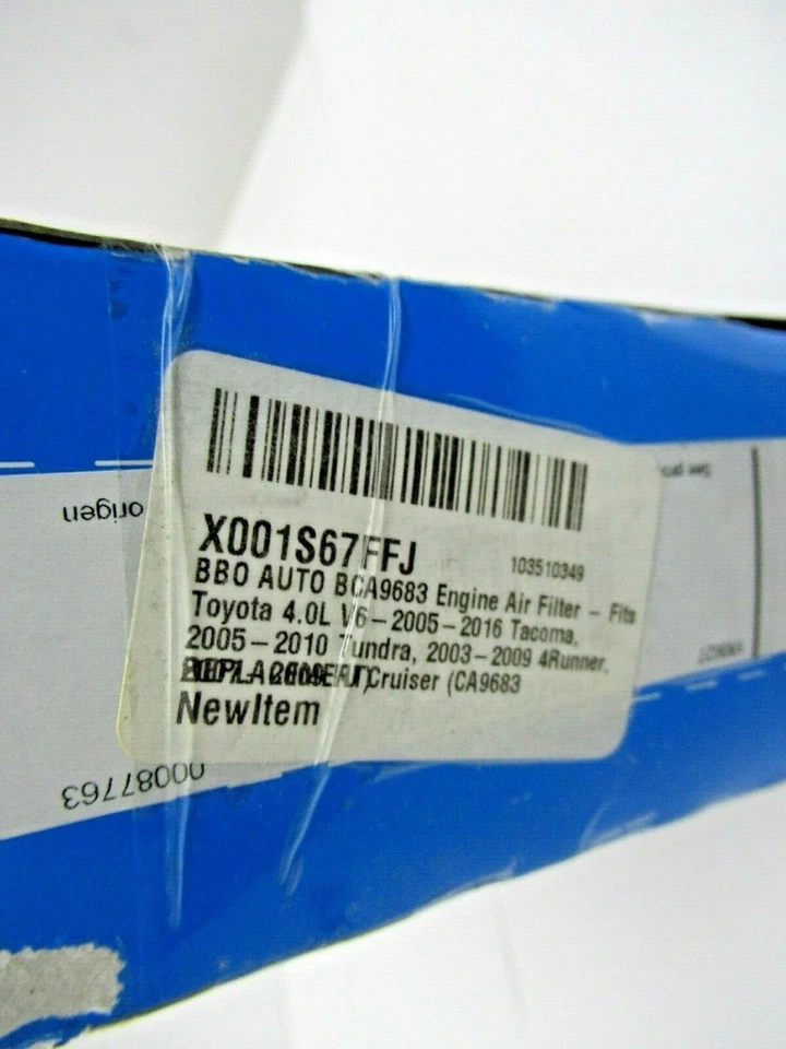 BBOAuto Air Filter BCA9683 Foto 3 de 4