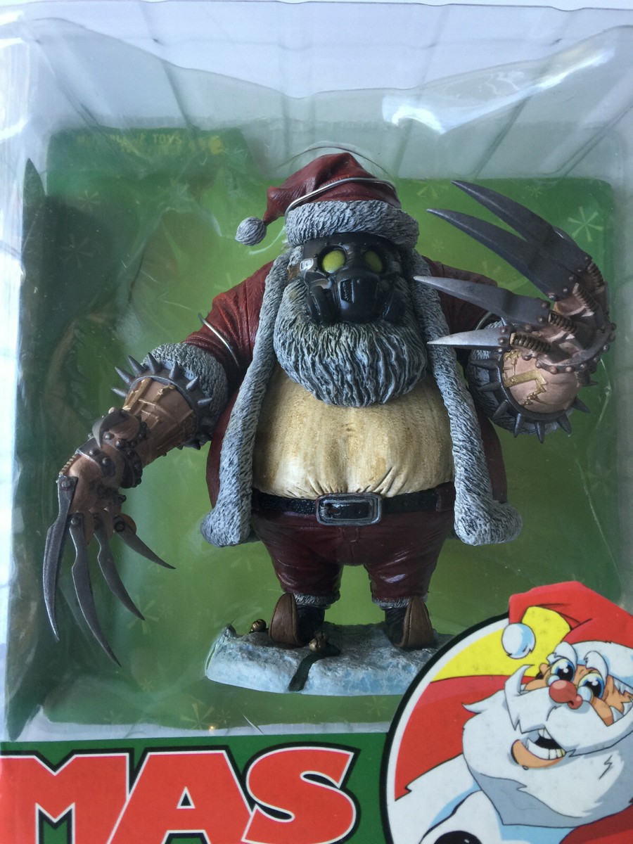 NOT MINT: McFarlane Twisted X-Mas Santa Claus Action Figure | eBay