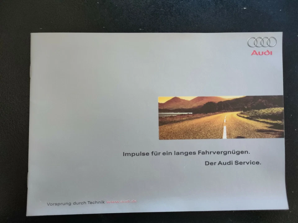 Libretto Uso e Manutenzione AUDI A4 AVANT 2001 con custodia originale in tedesco - Immagine 3 di 4