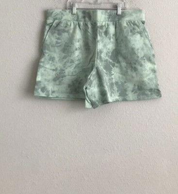 Studio Park X Courtney Khondabi  French Terry Short - Green (Sz M) a491907 