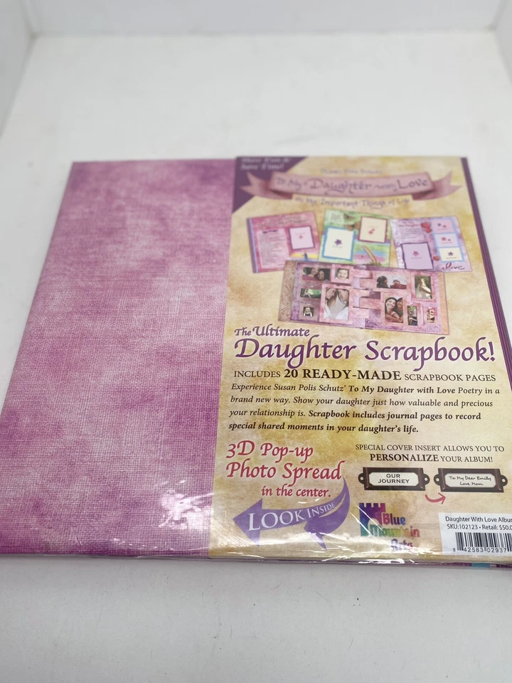 Álbum de recortes Ultimate Daughter With Love con centro emergente 3D Foto 2 de 4