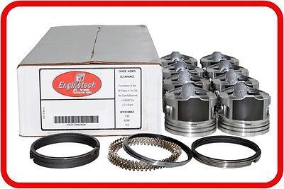 05-09 Chevrolet/Pontiac 325 5.3L V8 LS4/LS-4  ''C''  (8)Flat-Top Pistons & Rings