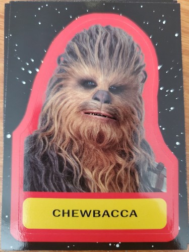 Adesivo Personaggio Star Wars Viaggio all'Ascesa di Skywalker 2019 Scegli la tua carta - Foto 5 di 19