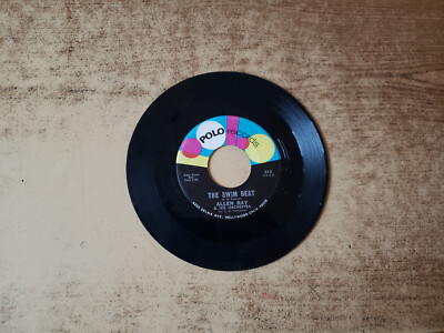 MEGARARE 1960s VG+  Allen Ray & Orchestra    Lovely Day / The Swim Beat  2121 45