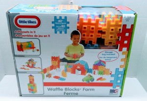 waffle blocks farm set