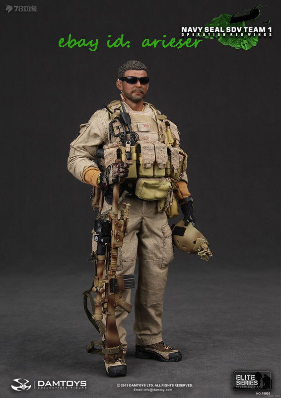 Dam 1/6 78008 Elite Series Navy Seal Sdv Team 1 Action Figure | eBay