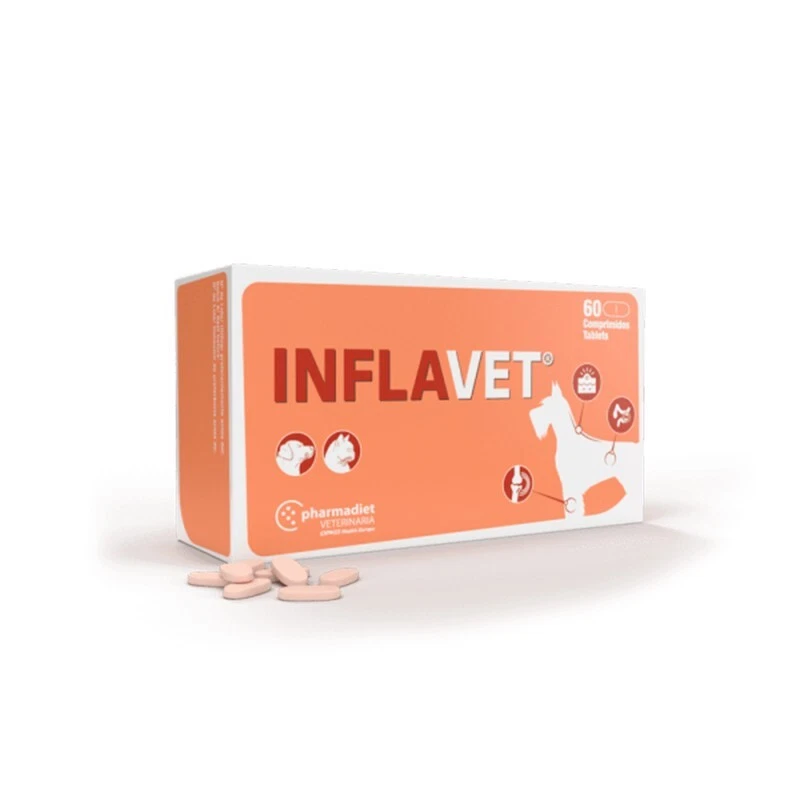 PHARMADIET INFLAVET ANTIINFLAMATORIO PARA PERROS Y GATOS