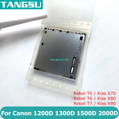 For Canon 1200D 1300D 1500D 2000D SD Memory Card Reader Connector Slot Holder
