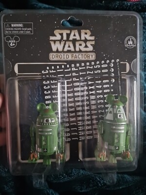 Disney Themenpark Exclusive Star Wars Droid Factory 2er-Pack grün. Grüne Hüte