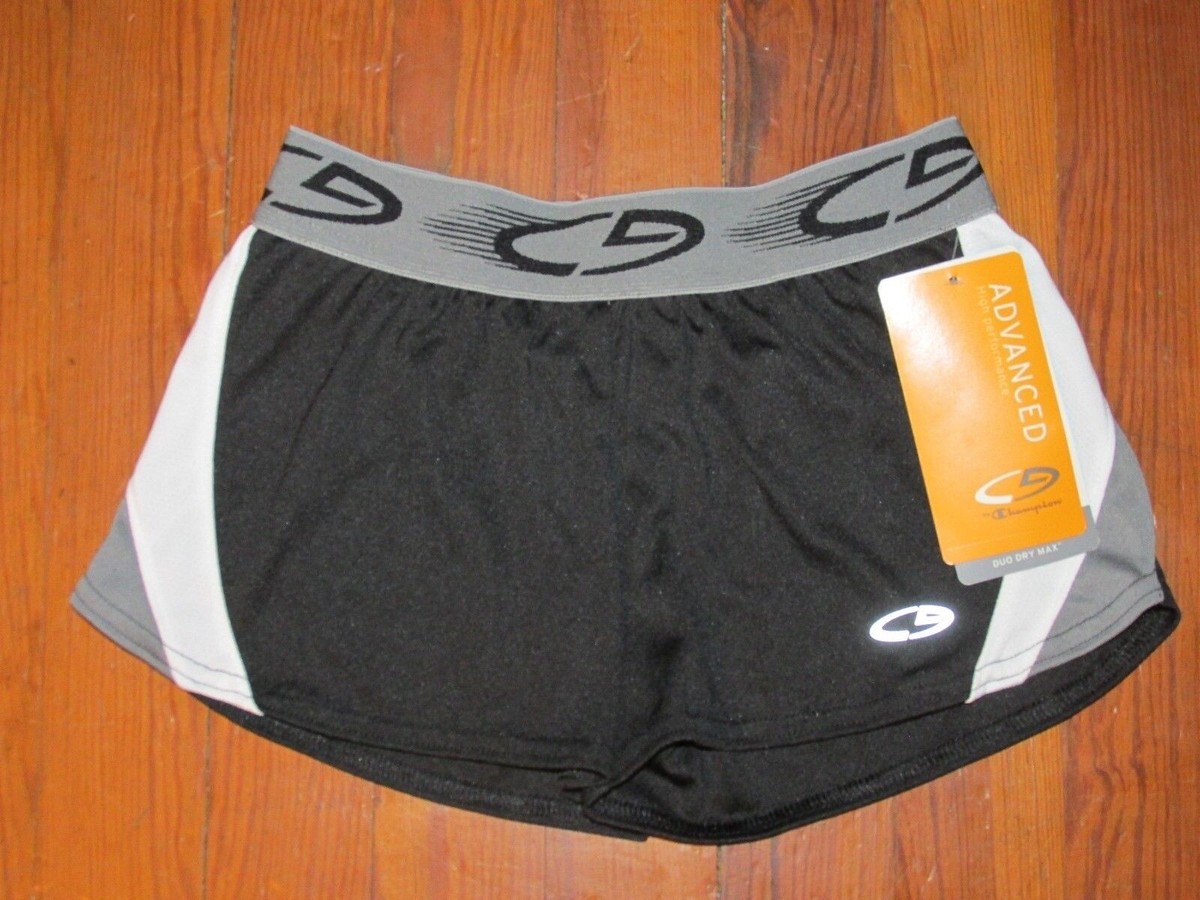 926X04 Champion C9 89829 Girls Duo Dry Max Athletic Shorts MD (7-8