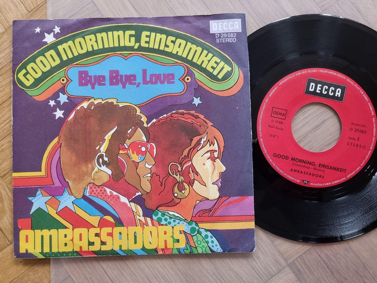 7"" Single Ambassadors - Good morning, Einsamkeit Vinyl Germany