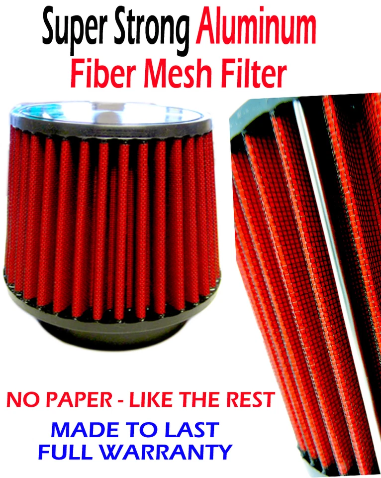 ¡Ventilador sobrealimentador filtro cono admisión aire turbo apto para Chevrolet Performance! Foto 4 de 4