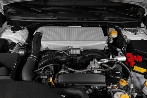 Perrin WRX Silver Top Mount Intercooler Fits 2022+ Subaru FA24 600hp 4" Core - Foto 5 di 12