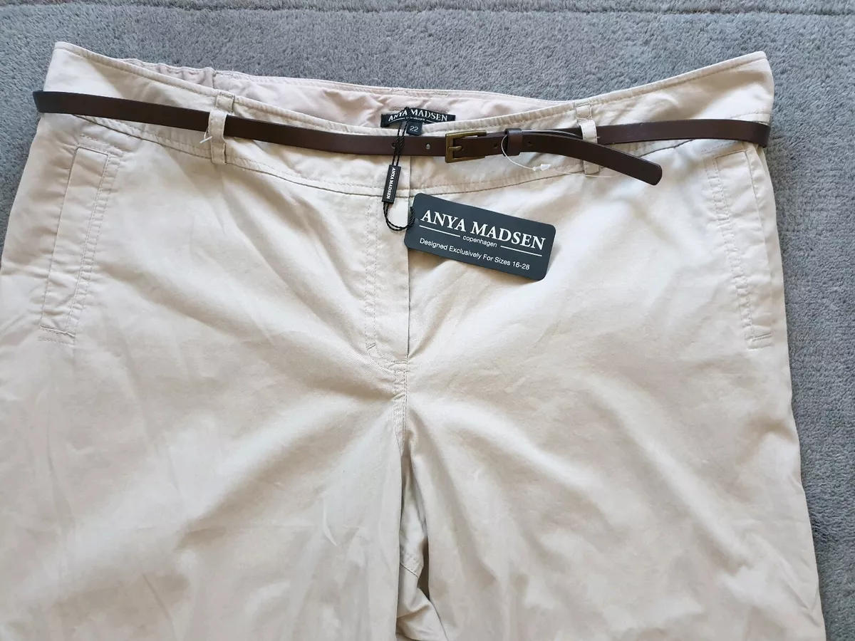 Beige capris sale