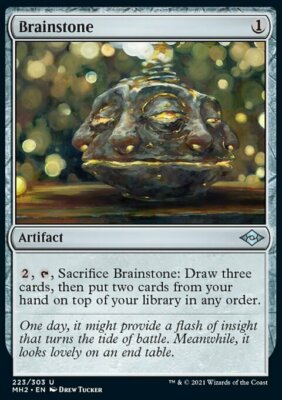 Magic the Gathering MTG Brainstone (223) Modern Horizons 2   LP