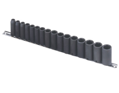Genius Tools TF-316MD 16 STCK. 3/8 ZOLL DR. METRISCH TIEFSCHLAG STECKSCHLÜSSEL SET