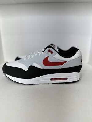 Nike air max 1 chili 2.0 Grey/Red/ White/ Black Men s Shoe Size 13
