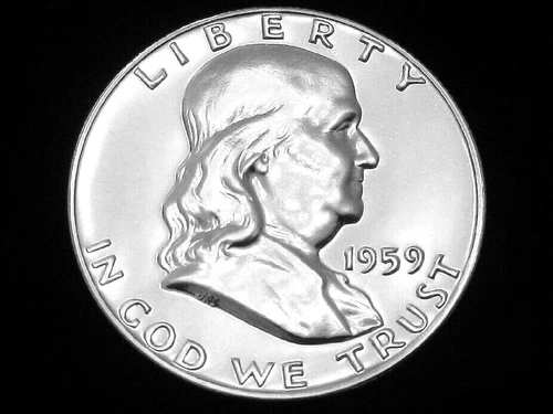 1959 Franklin Half Dollar --- Gem Proof