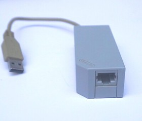 Nintendo Wii USB Ethernet Adapter Official OEM U Works w/Smash Switch Compatible
