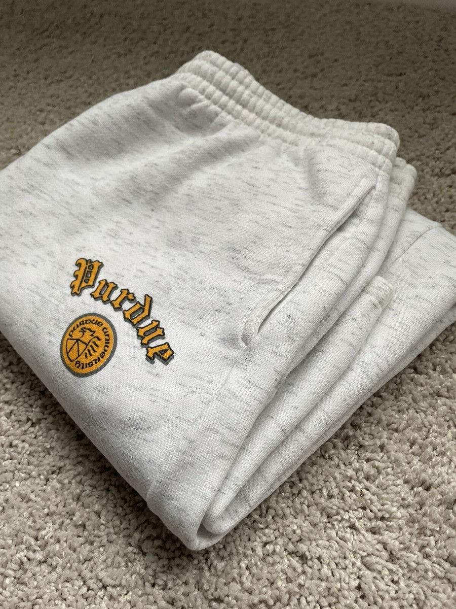 Vintage PURDUE University Sweatpants Adult Size Large Grey