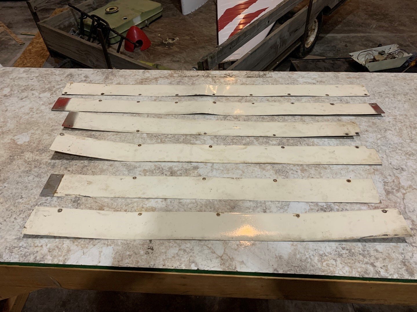 Ercoupe 415-C Aircraft Fairing Trim Strips Covers