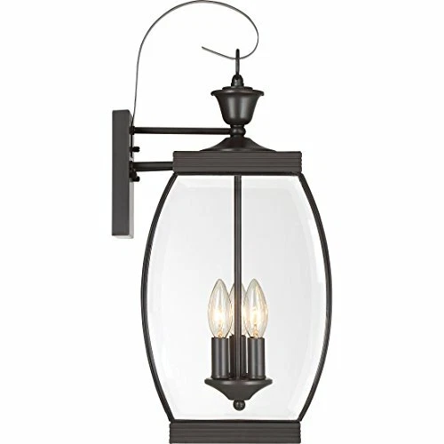 Quoizel OAS8409Z 3-Light Oasis Outdoor Lantern in Medici Bronze - Picture 6 of 7