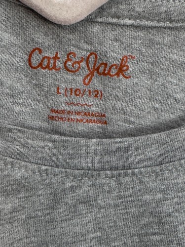Mix Set Of 5 Girls T-shirts & 1 Dress Cat & Jack, Crewcut Size 10-12/ M-L - Picture 3 of 19