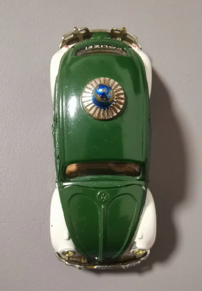 Corgi Toys 492 - VW 1200 European Police VW 1200 Saloon in Repro Karton Vintage - Bild 3 von 4