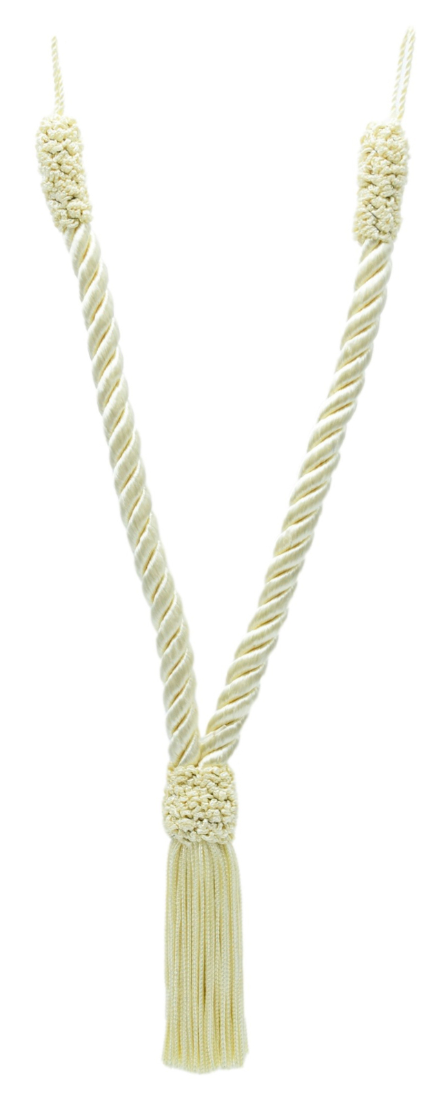 DÉCOPRO Tassel Tieback, Color# A2 - Cream Ivory [Sold Individually]