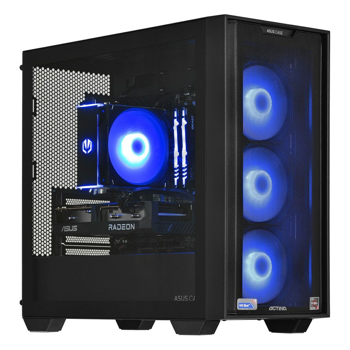 PC da Tavolo Actina KOMAAAGIP1386 AMD Ryzen 5 3600 16 GB RAM 1 TB SSD AMD Rad