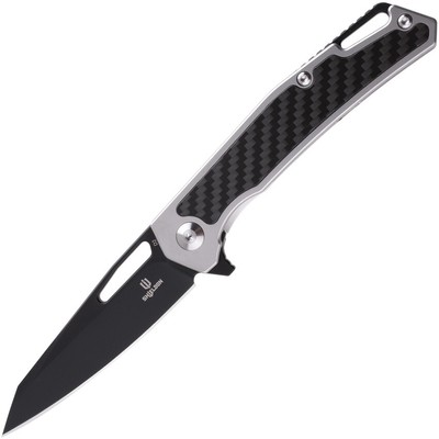 Shieldon Barraskewda Framelock Stainless/Carbon Fiber Folding D2 Knife