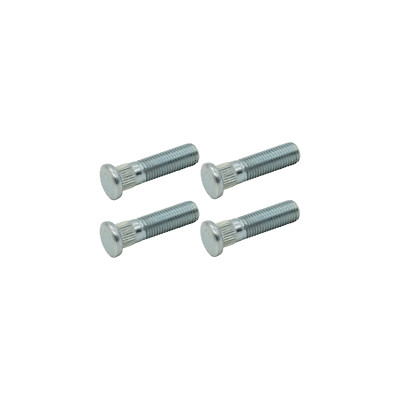 Wheel Stud Bolt Knurled Bolt M12x1.5 Total Length 50mm 4pcs YOU.S Genuine