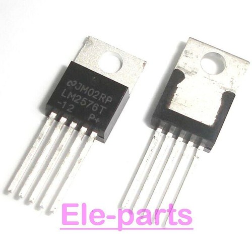 10 PCS LM2576T-12 TO-220 LM2576 Step-Down Voltage Regulator Transistors Chip #D1