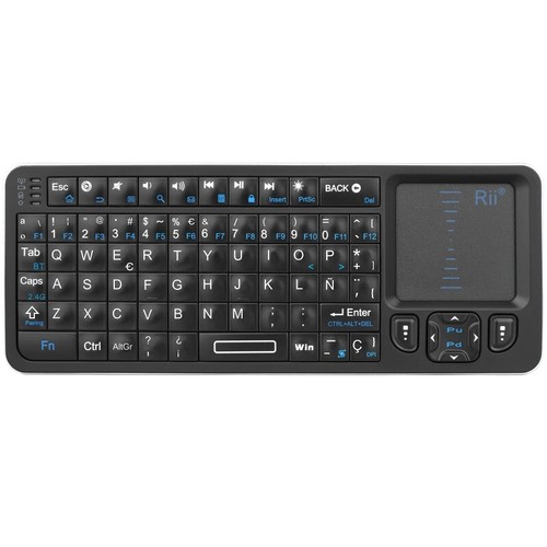 Mini Bluetooth Keyboard,Backlit 2.4GHz Wireless Keyboard with IR Learn Touchpad - Picture 10 of 21