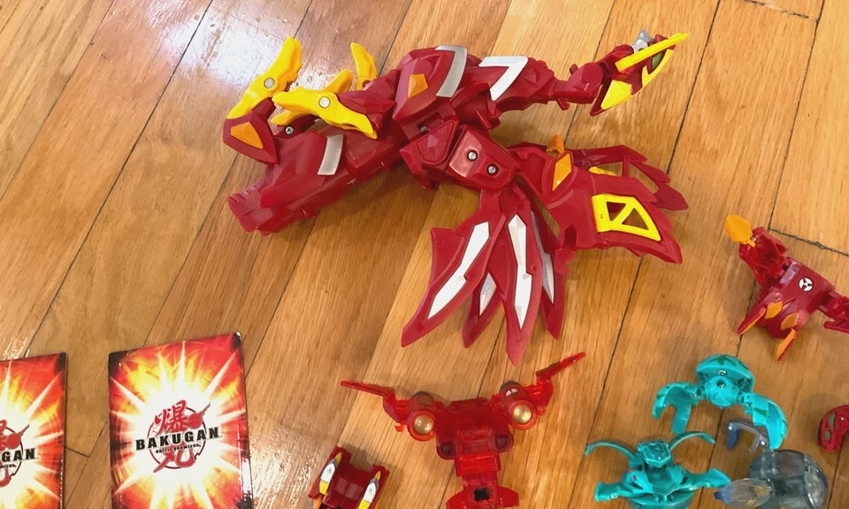 Bakugan Battle Brawlers Mixed Lot with Cards And Dragonoid Colossus - Image 4 of 4