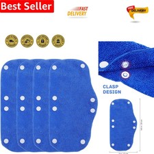 4-Pack Hard Hat Sweatband Liners - Comfortable Cotton Helmet Accessories