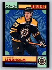 2022-23 O-Pee-Chee Retro Black Border Hampus Lindholm 011/100 Boston Bruins #277