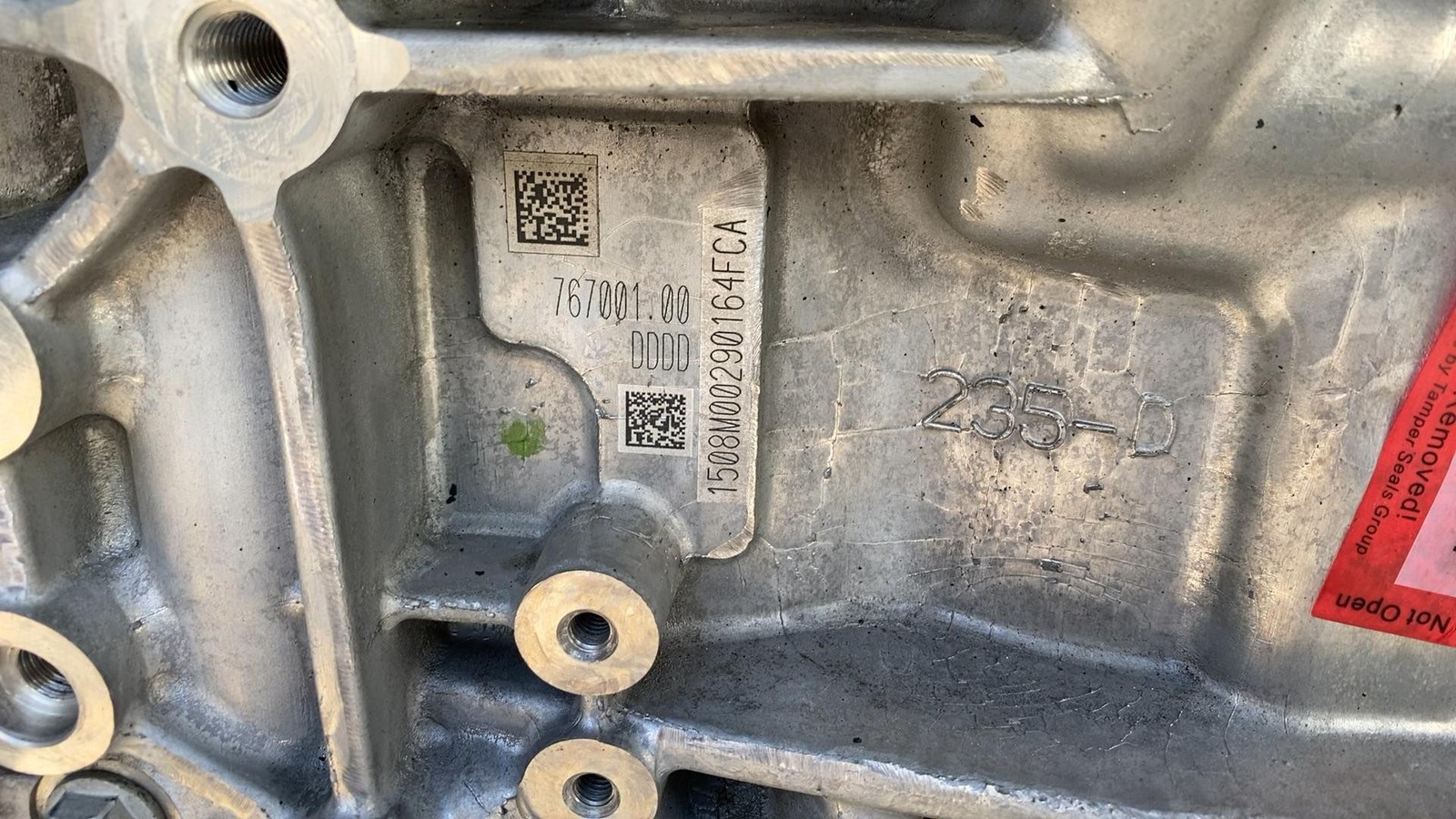 Maserati Ghibli S Q4 2014-2024 Engine assembly P/N 06700388540