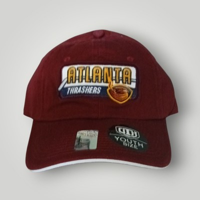 Vintage Y2k Atlanta Thrashers Cap Old Time Hockey Youth Adjustable Red NWT
