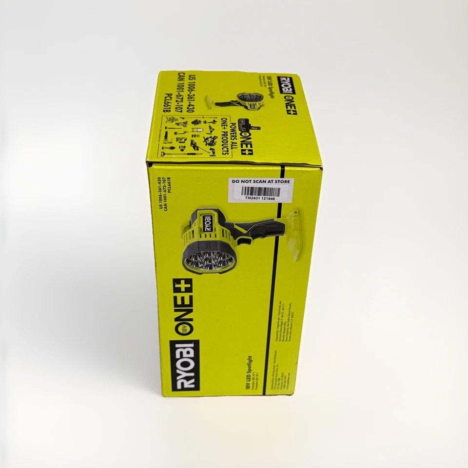Foco LED inalámbrico Ryobi PCL661 ONE 18V - amarillo/negro Foto 4 de 4