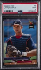 1993 ULTRA #9 JAVIER LOPEZ PSA 9