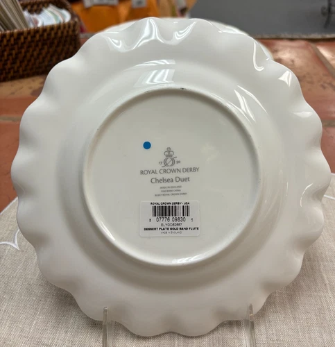 Royal Crown Derby Chelsea Duet Plate - Thumbnail 4