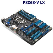 FOR   P8Z68-V LX Motherboard Mainboard   Z68 LGA1155 DDR3 VGA With a I/O *bh
