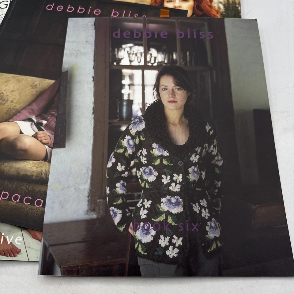Debbie Bliss Knitting Magazines & Books Color Photographs Lot of 9 - Image 3 of 4