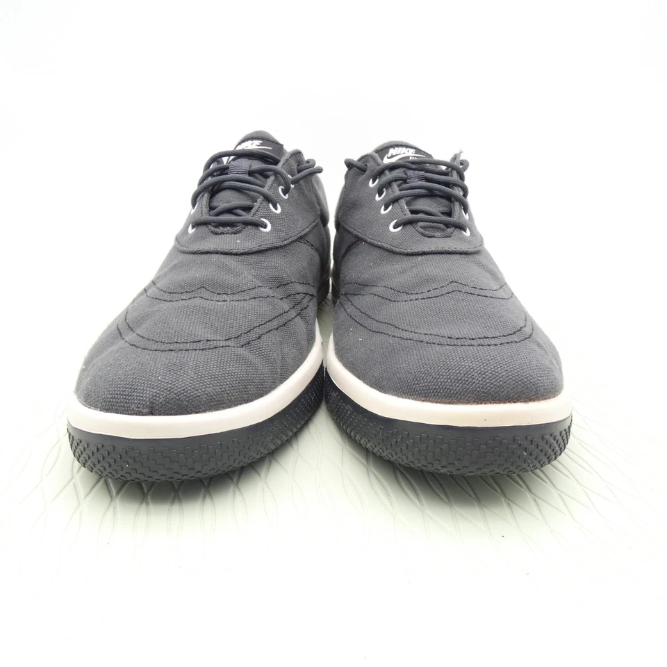 Nike Lunar Swingtip 552078-004 Mens US 11 Golf Shoes Gray White Canvas Sneakers - Image 2 of 4