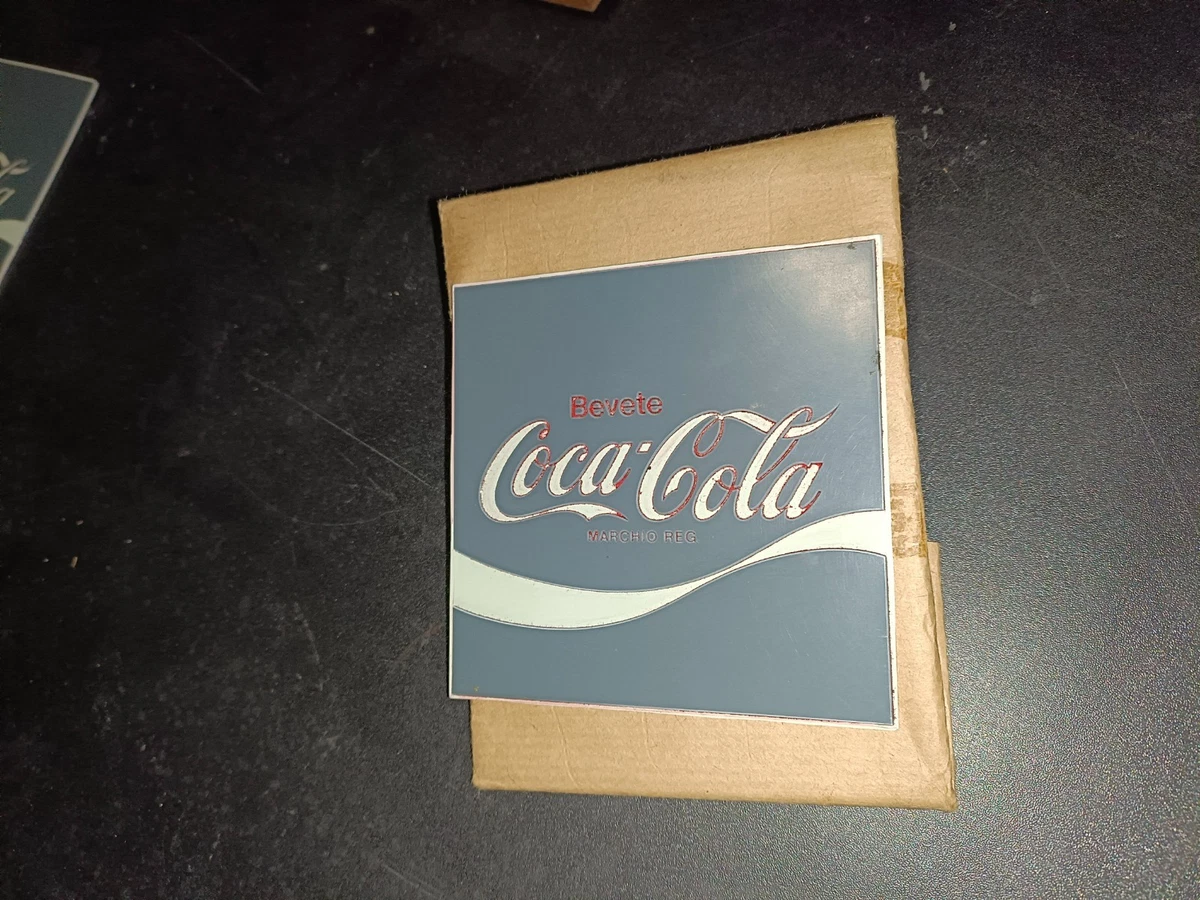 Plaque émaillée Publicitaire Coca-Cola 50x70 Cm Vintage - Décoration Rétro Italie